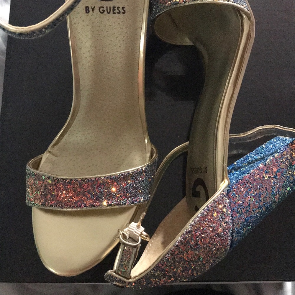 Iridescent High Heels by Guess